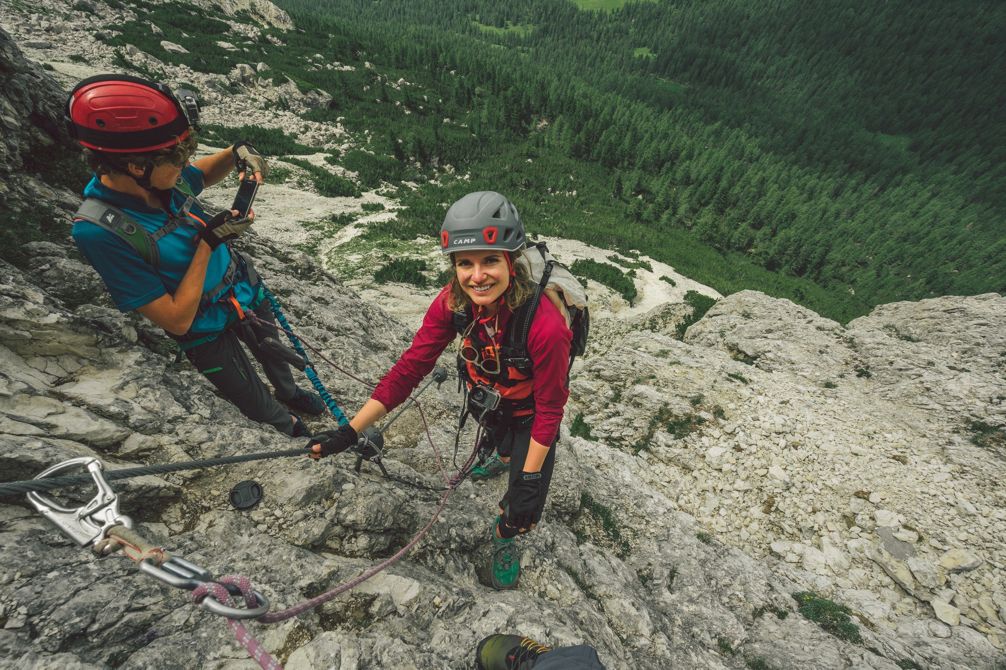 via ferrata dolomites