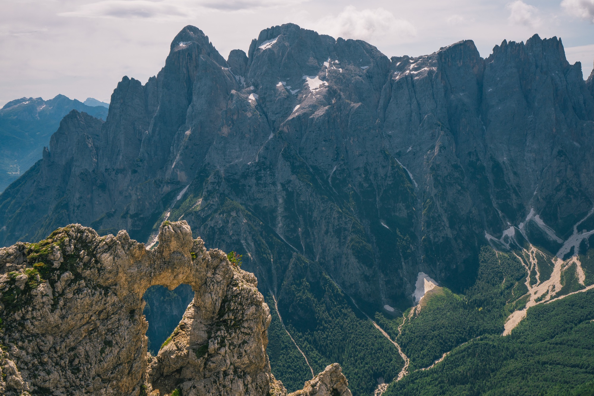 Hiking to El Cor the heart of the Dolomites