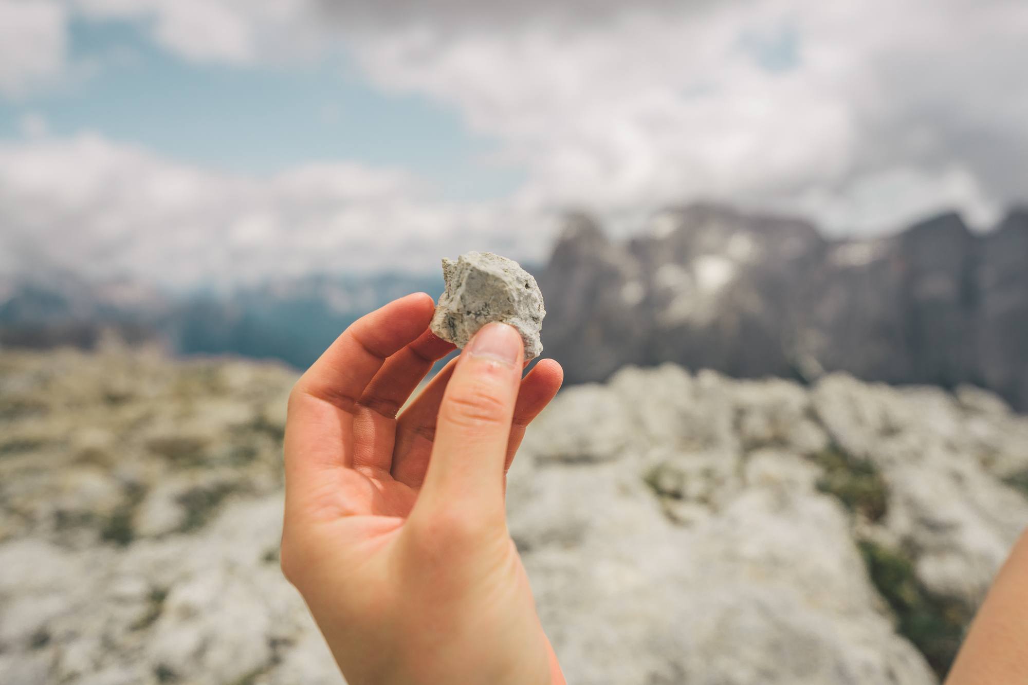 Hiking to El Cor the heart of the Dolomites