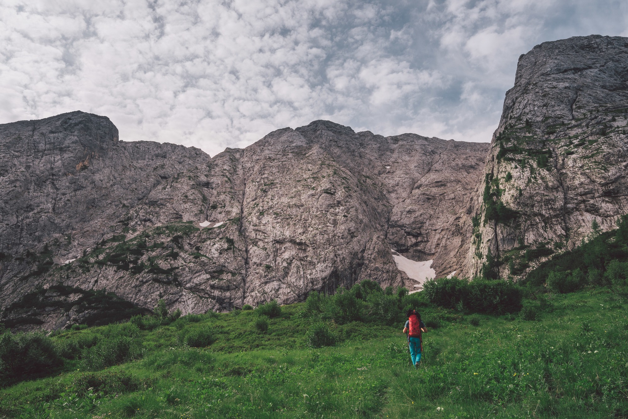 Hiking to El Cor the heart of the Dolomites